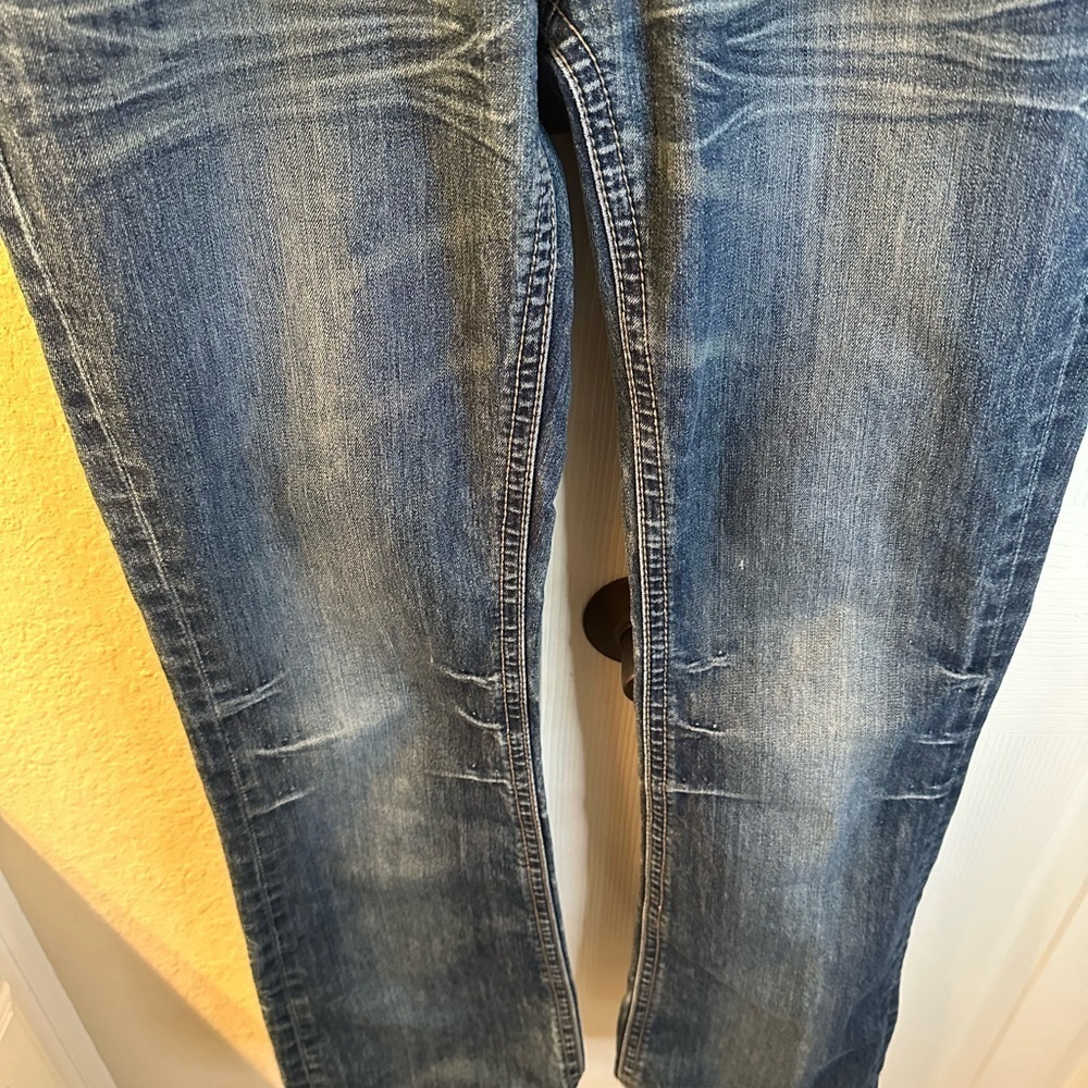 🩷5/$10 FIRST kiss jeans distressed size 9 juniors - Picture 4 of 10